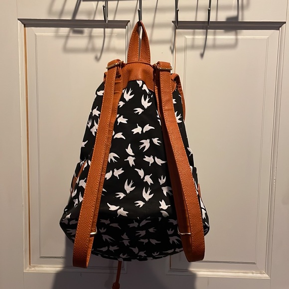 Drawstring Canvas Backpack - Picture 2 of 4